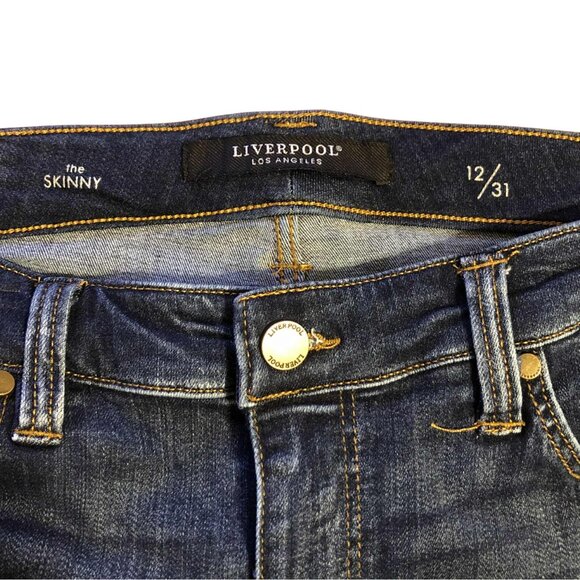 Liverpool Los Angeles The Skinny Jeans | Size 12/31 | Victory | Stretch Denim - Picture 5 of 7